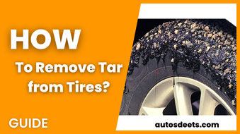 how to remove tar from tires tread